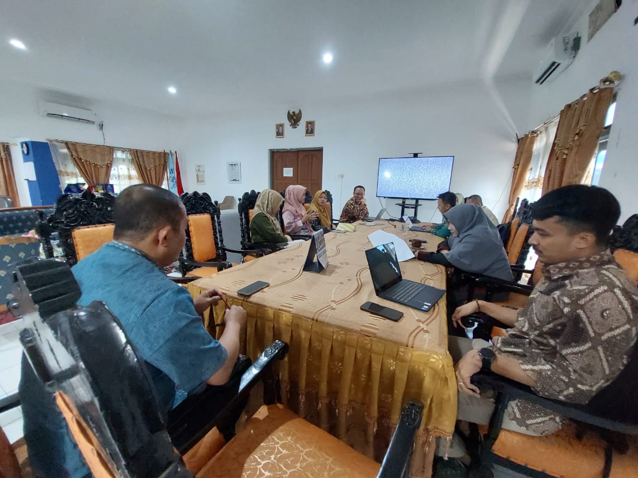 Dokumentasi Target Peningkatan Webometric, LP2M dan Tim Kerja Cepat 